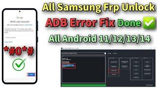 BOOMBypass Frp All Samsung All Android Jast A Click 2024  All Galaxy Frp unlock Fix ADB Done 