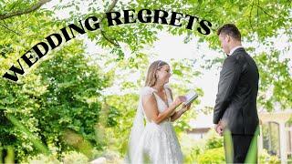 MY TOP TEN WEDDING REGRETS 2022 Wedding Series