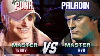 SF6 ▰ PUNK Terry vs PALADIN Ryu ▰ High Level Gameplay