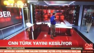 Asker CNNTürkün yayınını kesti