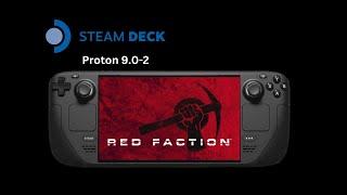 Red faction 2001 - Steam Deck Gameplay