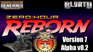 GENERALS REBORN v7 - Самый легендарный мод на Generals Zero Hour Обзор на Китай Артиллерию.