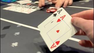 Flopping Top Set wACES For Revenge NEVER LEAVE When Cards Are HOT Poker Vlog Ep 307