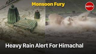 Himachal Pradesh News Weather Officials Issue Red And Orange Alerts In Himachal For Next 24 Hours