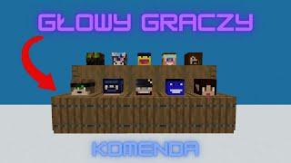 Komenda na Głowę Każdego Gracza w Minecraft