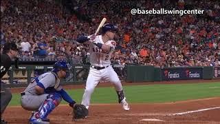 Alex Bregman Home Run Swing - 2019 HR #17