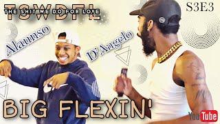 TSWDFL  Alaunso helps Choreograph DAngelos song BIG FLEXIN