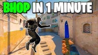 How To BHOP CS2 Bhop Tutorial in 1 Minute  Counter-Strike 2