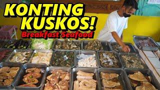 RARE Seafood Breakfast in Bacolod Konting Kuskos