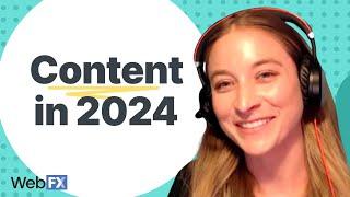 Content marketing in 2024  AI EEAT and More You Should Know