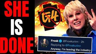 Complete FAILURE For Frosk  Shes Leaving The Gaming Industry After DESTROYING G4TV