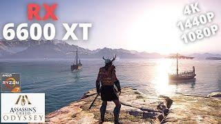 Assassins Creed Odyssey RX 6600 XT + Ryzen 7 5800X  4K 1440p 1080p  Ultra Settings