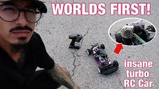 WORLDS FIRST Running Driving TURBO RC Car