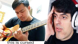 this guitarist went too far