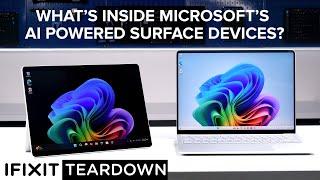 Surface Pro 11 & Surface Laptop 7 Teardowns - Repairable AI Powered Devices