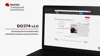 Developing Advanced Automation with Red Hat Ansible Automation Platform DO374 video preview