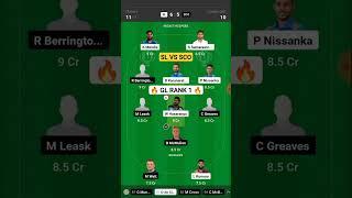 SL vs SCO Dream11 Prediction  SL vs SCO Dream11 Team  Srilanka vs scotland  ICC ODI WC #shorts