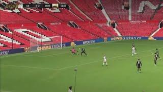 Falz scores his first goal at Manchester United Old Trafford