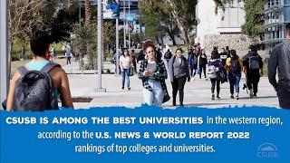 CSUSB US News World Report Best Colleges 2022