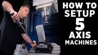 How to Set Up a 5 Axis CNC Machine  DVF 5000  DN Solutions