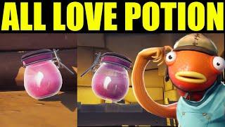 Collect Grimbles love potion from Fort Crumpet Coral Cove or Stealthy Stronghold - Fortnite