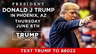 President Trump in Phoenix AZ