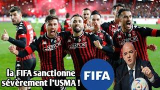 la FIFA sanctionne sévèrement l’USMA 