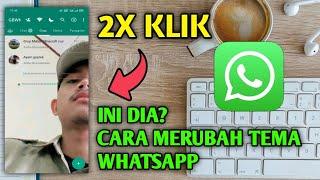 Cara Merubah Tema Background WhatsApp Menggunakan Foto Sendiri