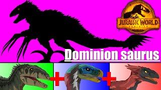 13 Giganoto + Therizinosaurus + Pyroraptor = Dominion saurus rex