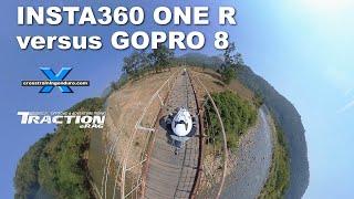 Gopro Hero 8 Black versus Insta360 One R Action cam review︱Cross Training Enduro
