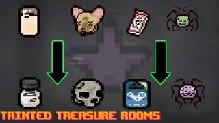 30+ TAINTED Items - Tainted Treasure Rooms Full Mod Showcase  Tboi Repentance