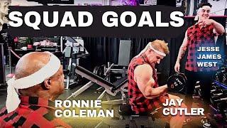 RONNIE COLEMAN AND JAY CUTLER REMATCH  FT  JESSE JAMES WEST  2022 MR OLYMPIA