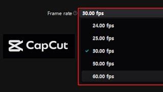 How To Switch Frame Rate In Capcut PC