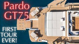 Pardo GT75 - First Ever Full Tour - Cannes Yachting Festival 2024