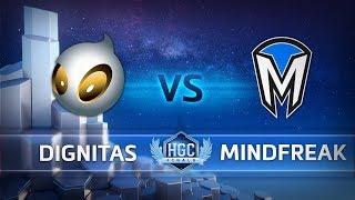 HGC Finals 2018 - Game 1 - Team Dignitas vs. Mindfreak - Group Stage Day 4