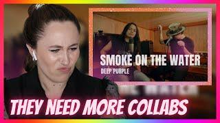 Dimas Senopati ft. Nayl Author Smoke On The Water  Mireia Estefano Reaction Video