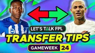 FPL TRANSFER TIPS GAMEWEEK 24 Who to Buy and Sell?  FANTASY PREMIER LEAGUE 202324 TIPS