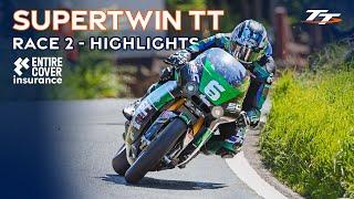 Entire Cover insurance TT Race 2 - Highlights  2024 Isle of Man TT Races