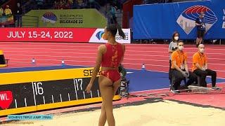 Ana Peleteiro Spain  Triple Jump  World Indoor 2022