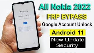 Nokia FRP Bypass Android 11  Nokia Android 11 Google Account Bypass  Nokia FRP Unlock Android 11 