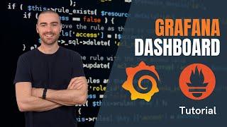 Grafana Dashboard Monitor CPU Memory Disk and Network Traffic Using Prometheus and Node Exporter