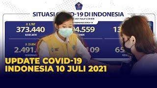 Update Corona Indonesia 10 Juli 2021 Pasien Sembuh bertambah 28.561 Orang
