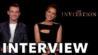 THE INVITATION Interview  Nathalie Emmanuel and Thomas Doherty Talk New Vampire Thriller