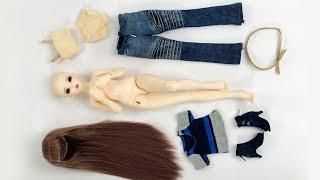 Bersiap-siap Bersama Boneka BJD Chloe  Ball Jointed Doll  BJD Doll  BJD Doll Get Ready  Casual