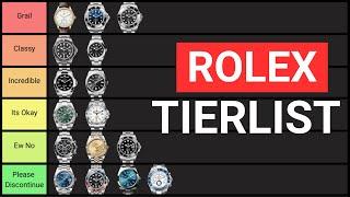 The only Rolex Tierlist you need.