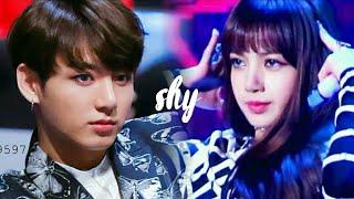 ↬jungkook reaction to lisa  lizkook » shy ⌠fmv au⌡  blackbangtan