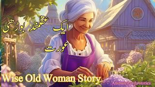 A Wise Old Womanعقلمند بوڑھی عورتurduhindi fairytales बुद्धिमान बूढ़ी औरत #fairytales #animation