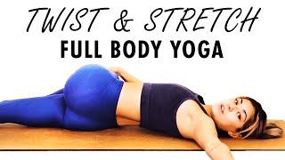 Full Body Yoga Stretches Twist & Stretch Release Muscle Soreness & Tension w Alex 