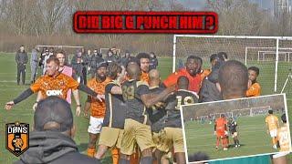 DID BIG G PUNCH HIM ?  LONDON CUP QUARTER FINAL  SE DONS vs CRONDALL