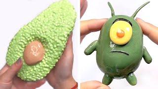 Oddly Satisfying Slime ASMR No Music Videos - Relaxing Slime 2023